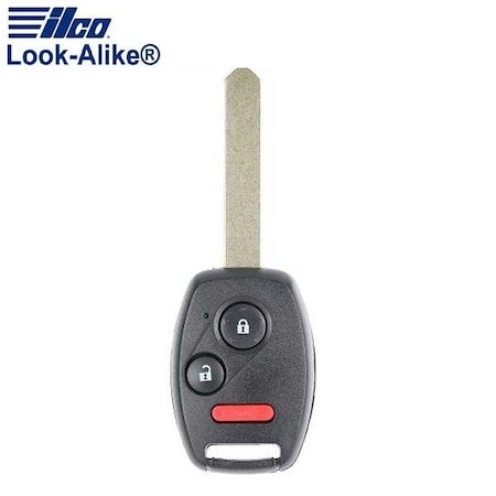 Ilco LAL RHK-HON-3B7 HONDA PILOT 3 BUTTON REMOTE HEAD KEY ILCO-AX00011890